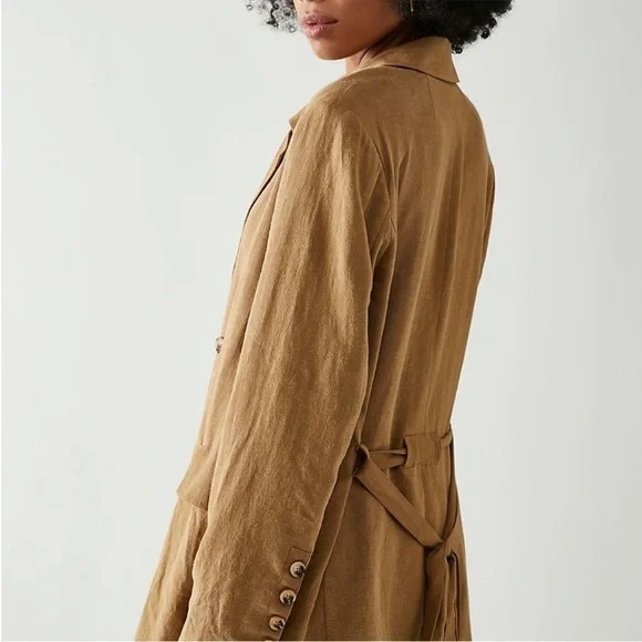 FREE PEOPLE Bronze Olivia Blazer